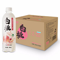 秋林 0糖0脂气泡水450ml*12瓶 白桃味