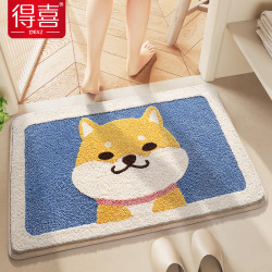 DeXi 得喜 秋田犬 浴室防滑地垫