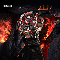 CASIO 卡西欧 G-SHOCK系列 大泥王 男士太阳能六局电波腕表 GWG-2040FR-1A 限量款