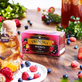 TWININGS 川宁 综合野莓果香红茶 50g