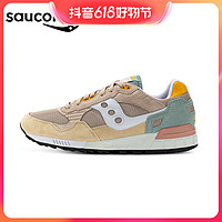 抖音超值购：saucony 索康尼 22新款经典复古鞋SHADOW5000舒适休闲鞋男女S70665