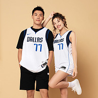 NIKE 耐克 NBA-Nike耐克独行侠队东契奇男子运动球衣篮球服男女  CW3588-109