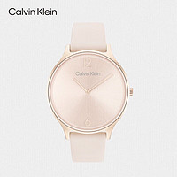 Calvin Klein 凯文克莱（Calvin Klein）CK 永恒款皮表带 时尚石英女表送女友25200009