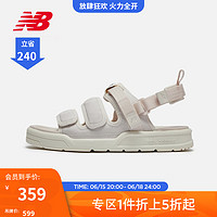 new balance NB官方男鞋女鞋3205系列SDL3205K休闲轻便运动凉拖鞋 裸米色 SDL3205A 40(脚长25cm)