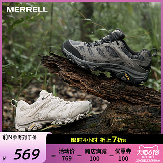 MERRELL 迈乐 MOAB3男鞋女鞋户外爬山徒步鞋运动防滑耐磨透气登山鞋