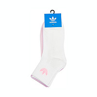 adidas ORIGINALS 夏季新款清新可爱 MID ANKLE SCK男女款运动袜子