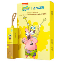 会员专享：Anker 安克 A1611 移动电源充电器二合一 5000mAh Type-C 20W 海绵宝宝联名款