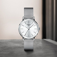 TISSOT 天梭 23年新品魅时系列钢带石英情侣表手表