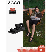 爱步(ECCO)男休闲 户外舒适凉鞋男款 男士时尚沙滩鞋 驱动系列824754 黑色42