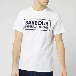 BARBOUR INTERNATIONAL 男士短袖T恤 白色