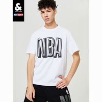 杰克琼斯 NBA联名 男款宽松T恤