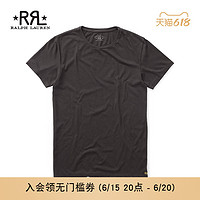 RRL 男装 棉质平纹针织圆领T恤RL90111