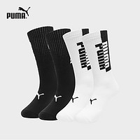 PUMA 彪马 男士长筒足球袜 4双装 100003809