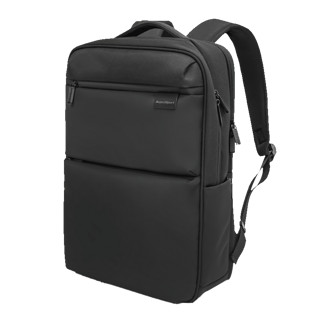 艾奔（ASPENSPORT）商务双肩包2023新款耐磨大容量电脑背包旅游通勤大学生书包 黑色