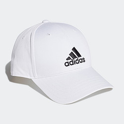 adidas 阿迪达斯 新款男女帽白色运动帽子鸭舌帽潮棒球帽遮阳帽
