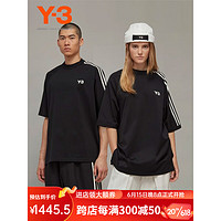 Y-33S SS TEE初夏新款T恤男女同款圆领短袖t恤38H63065 黑色 XL