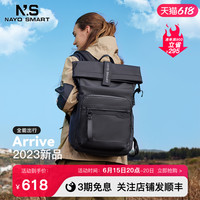 Nayo Smart2023新双肩电脑背包男女通勤运动休闲书包大容量Arrive