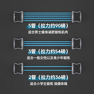 朗威拉力器男练肩扩胸器家用健身器材男士臂力胸肌训练拉力器工具