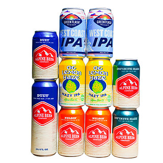 Alpine Beer 阿尔派恩 二重唱+尼尔森 美式IPA啤酒 355ml*12听