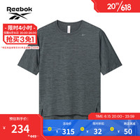 Reebok锐步官方2023夏季男子经典运动休闲针织短袖T恤23RCS405M 23RCS405MGL1 A/M