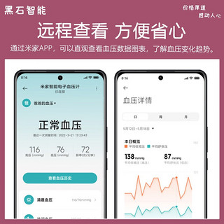关爱家人父母亲节礼物小米（MI）米家智能电子血压计免绑袖带远程智能高清大屏血压监测仪 血压计+多模网关2