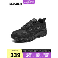斯凯奇（Skechers）男城市户外鞋子百搭厚底缓震休闲运动鞋237264C 全黑色/BBK 42.5
