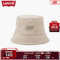 Levi's李维斯23春季新品男士卡其色渔夫帽D7591-0005 浅卡其色 L