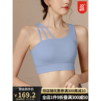 KJ 美背速干防震运动内衣 天蓝色 S