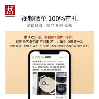 ZWILLING 双立人 28cm汤锅+双耳蒸笼