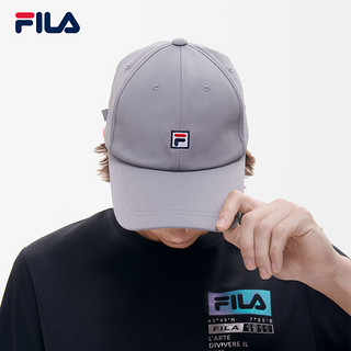 斐乐（FILA）男女棒球帽2022年春季新款动跑步鸭舌帽子户外时尚潮 标准白-WT XS