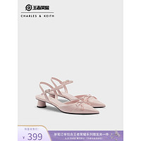 CHARLES & KEITH CHARLES&KEITH王者荣耀合作系列公孙离款枫叶鞋CK1-60920346 Light Pink浅粉色 37