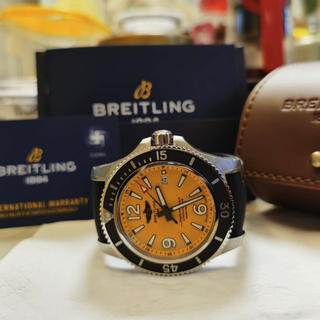 BREITLING 百年灵 超级海洋系列 44毫米自动机械腕表 A17367021I1S1
