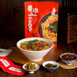 王仁和 米线香浓肉酱过桥米线方便速食米粉袋装云南鲜米线汤粉拌粉