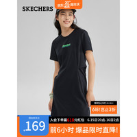 SKECHERS 斯凯奇 秋冬连衣裙凉感科技舒适休闲中长款收腰运动裙女L223W165