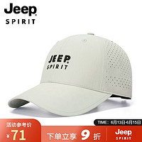 吉普（JEEP）帽子男棒球帽夏季网眼速干遮阳帽男女士百搭鸭舌帽运动休闲太阳帽