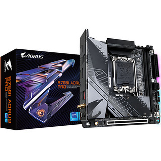 GIGABYTE 技嘉 B760I AORUS PRO主板支持CPU 1390013700KF Intel B760 LGA 1700