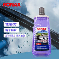 SONAX 索纳克斯（SONAX）德国进口汽车夏季玻璃水大桶雨刮水常温通用强力去污 常温款2L装