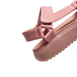 SKECHERS 斯凯奇 女子时尚休闲轻便厚底凉鞋113746 玫瑰红色/ROS 37