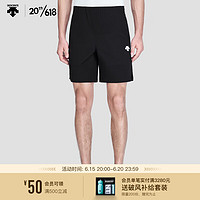 DESCENTE迪桑特 TRAINING系列 男子梭织短裤 D3231THP56 BK-黑色 XL(180/88A)