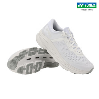 YONEX /尤尼克斯 SHR200XMEX/SHR200XLEX 男女款跑步鞋 透气运动鞋yy 白色（男款） 39