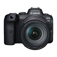 移动端、京东百亿补贴：Canon 佳能 EOS R6 全画幅 微单相机 单机身