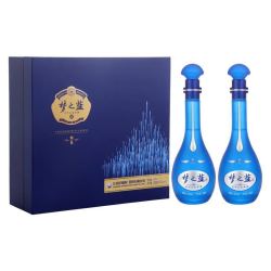 YANGHE 洋河 梦之蓝 蓝色经典 M6 52%vol 浓香型白酒 500ml*2瓶 礼盒装