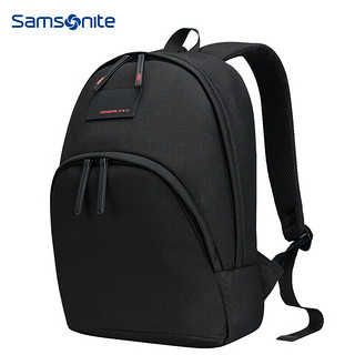 新秀丽（Samsonite）14寸超轻双肩电脑包男女旅行背包苹果联想笔记本1175 黑色 BU3*09001