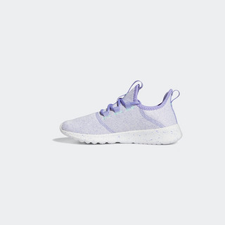 adidas阿迪达斯轻运动CLOUDFOAM PURE 2.0男女小童舒适跑步运动鞋 浅紫色/白色 35(210mm)