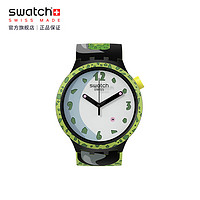 swatch 斯沃琪 CELL X SWATCH联名系列 沙鲁款 男士石英腕表 SB01Z401