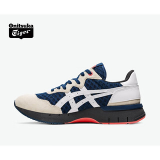 Onitsuka Tiger鬼塚虎透气网面跑鞋撞色休闲运动鞋男REBILAC RUNN 39