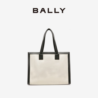 BALLY 巴利 女士黑白拼色托特包 6303357