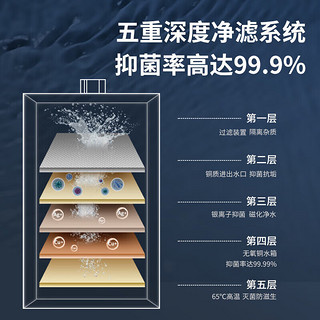 CHANGHONG 长虹 12升燃气热水器智能预约ECO节能多分段燃烧低水压启动恒温天然气热水器12H2S