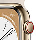  Apple 苹果 Watch Series 8 智能手表 41mm GPS星光色铝金属表壳 星光色运动型表带24期免息　