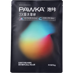 PAWKA 泡咔 豆腐猫砂 1kg*2包